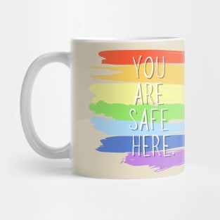 Classic You Are Safe Here Mug